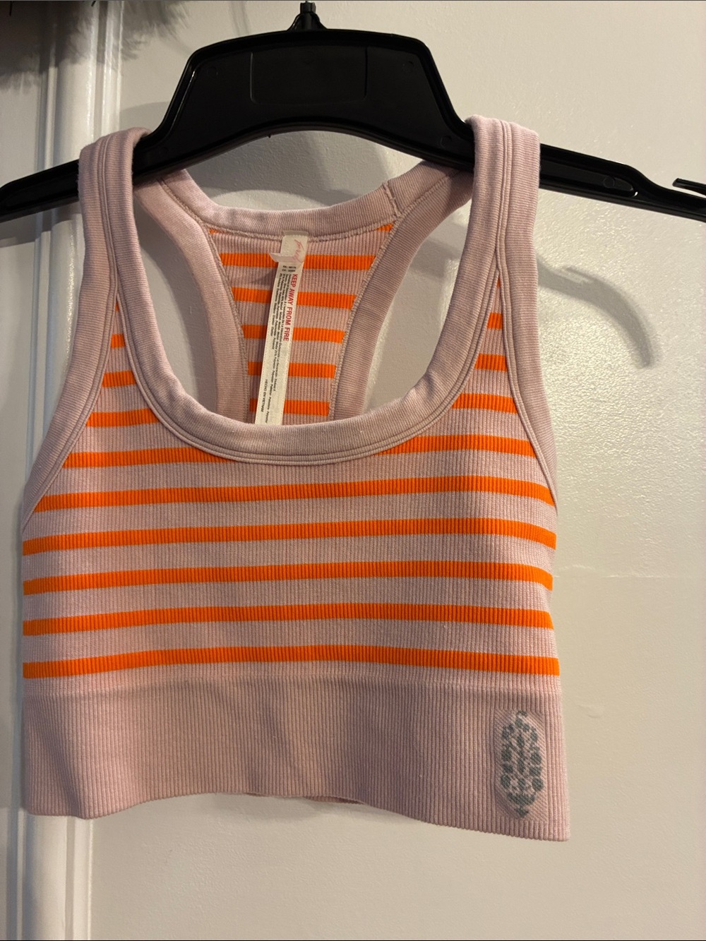 Free People Movement Go To Stripes Sports Bra
